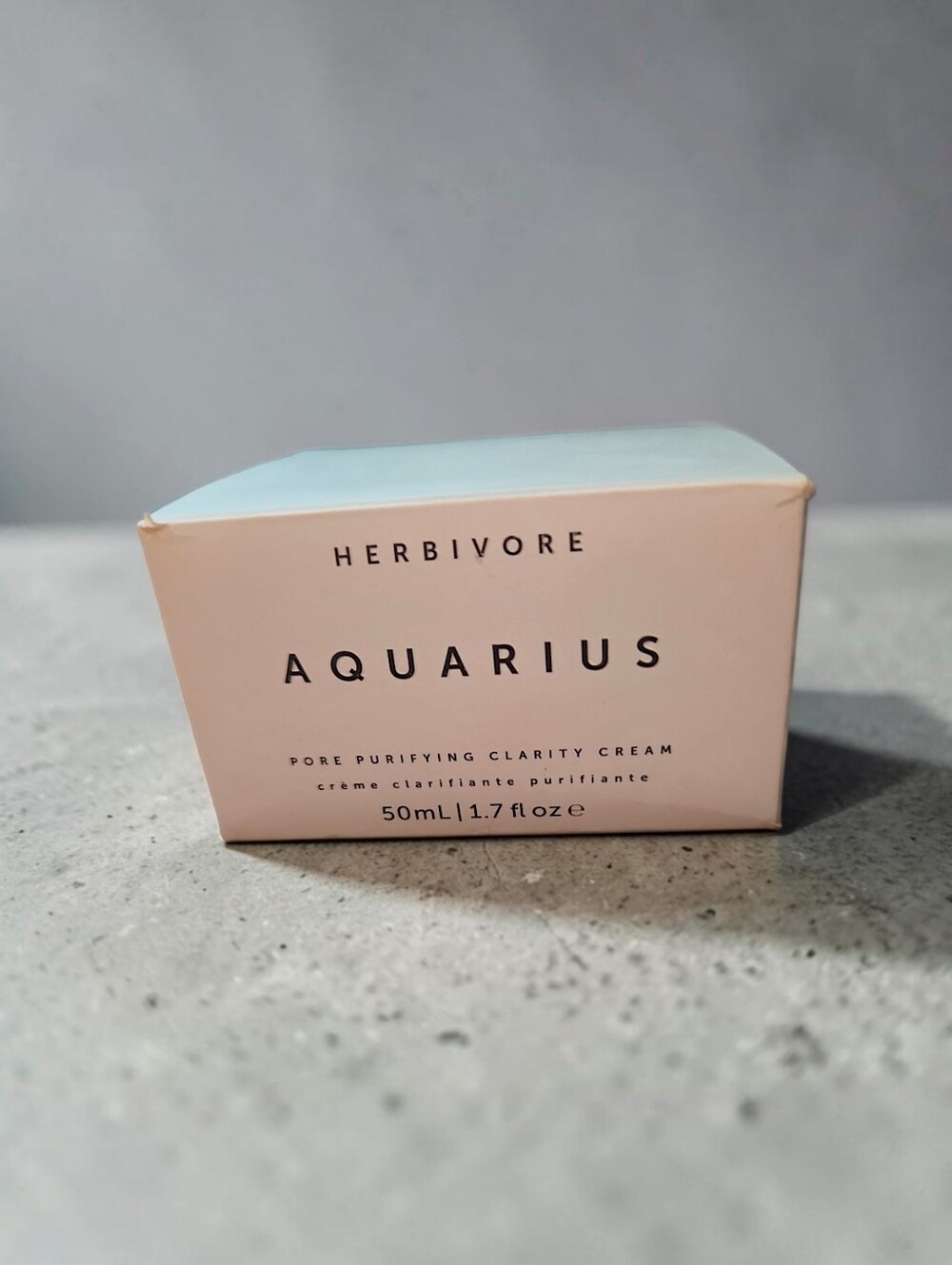 HERBIVORE Aquarius Pore Purifying Face Cream for Acne-Prone Skin, 1.7 Fl Oz